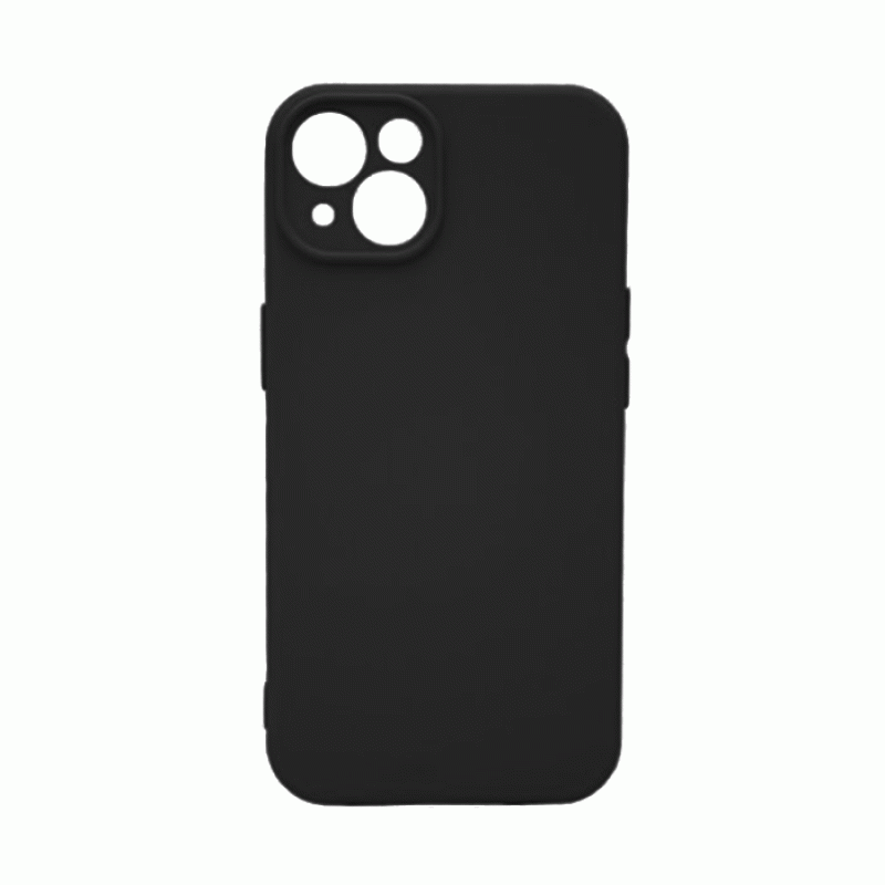 Θήκη Πλάτης Σιλικόνης Soft Back Cover για IPhone 13 - Χρώμα : Μαυρο Θήκη Πλάτης Σιλικόνης Soft Back Cover για IPhone 13 - Χρώμα : Μαυρο