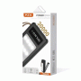 PZX C161 Power Bank με 2 Θύρες USB-A και 1 Θύρα TYPE C 30000mAh - Χρώμα: Μαύρο