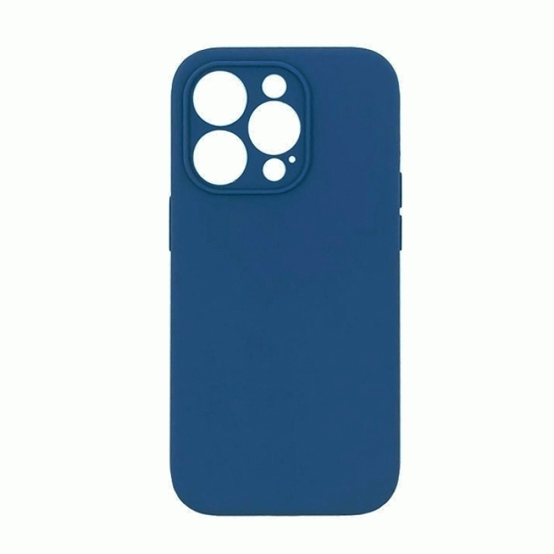 Θήκη Πλάτης Σιλικόνης Soft Back Cover για IPhone 14 Pro - Χρώμα : Σκούρο Μπλε Θήκη Πλάτης Σιλικόνης Soft Back Cover για IPhone 14 Pro - Χρώμα : Σκούρο Μπλε