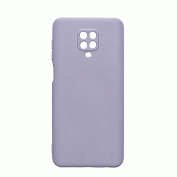 Θήκη Πλάτης Σιλικόνης Soft Back Cover για Xiaomi Redmi NOTE 9 PRO/ NOTE 9S Χρώμα : Μωβ