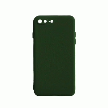 Θήκη Πλάτης Σιλικόνης Soft Back Cover για 7 Plus / 8 Plus - Χρώμα : Σκούρο Πράσινο
