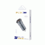 PZX Φορτιστής Αυτοκινήτου / Car Charger C960 38W MAX Με Θύρα USB Και TYPE C 5V/3A Με Καλώδιο USB Σε Micro - Χρώμα: Μαύρο