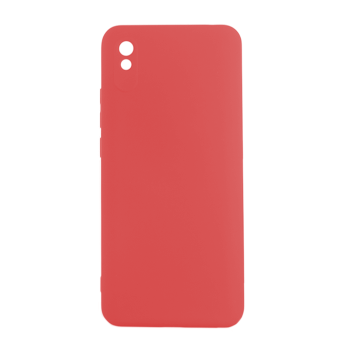 Θήκη Πλάτης Σιλικόνης Soft Back Cover για Xiaomi Redmi 9A/ 9AT Χρώμα : Κόκκινο