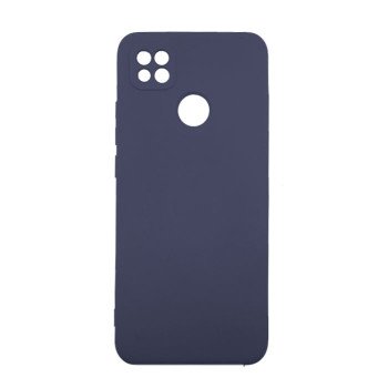 Θήκη Πλάτης Σιλικόνης Soft Back Cover για Xiaomi Redmi 9C / 10A / POCO C31 Χρώμα : Σκούρο Μπλε