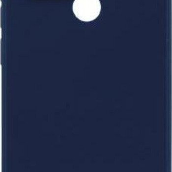 Θήκη Πλάτης Σιλικόνης Soft Back Cover για Xiaomi Redmi A1 Plus (+) /  A2 Plus (+) / POCO C50 Χρώμα : Σκούρο Μπλε