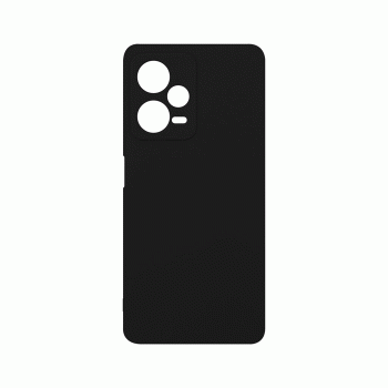 Θήκη Πλάτης Σιλικόνης Soft Back Cover για Xiaomi Redmi NOTE 12 Pro Plus (+) 5G Χρώμα : Μαυρο