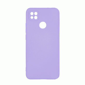 Θήκη Πλάτης Σιλικόνης Soft Back Cover για Xiaomi Redmi 9C / 10A / POCO C31 Χρώμα : Μωβ