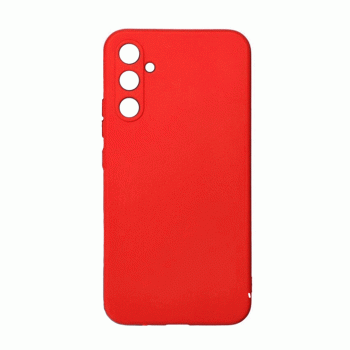 Θήκη Πλάτης Σιλικόνης Soft Back Cover για Samsung A34 - Χρώμα : Κόκκινο