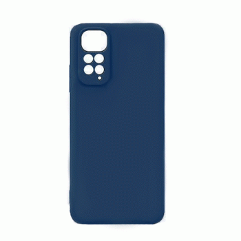Θήκη Πλάτης Σιλικόνης Soft Back Cover για Xiaomi Redmi NOTE 11 PRO 5G Χρώμα : Σκούρο Μπλε