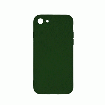 Θήκη Πλάτης Σιλικόνης Soft Back Cover για Iphone 7G / 8G - Χρώμα : Σκούρο Πράσινο