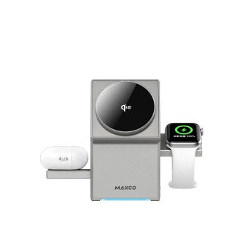 qi2 Certified γεωμετρική μαγνητική ασύρματη φόρτιση 3 σε 1 Ασύρματος φορτιστής 15w για iPhone