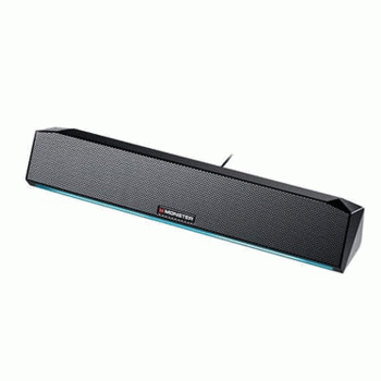 MONSTER G01 Gaming Soundbar Wired Bluetooth Speaker RGB / Ενσύρματο Ηχείο Χρώμα : Μαυρο