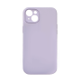 Θήκη Πλάτης Σιλικόνης Soft Back Cover για IPhone 14 Plus - Χρώμα : Μωβ